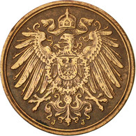 Monnaie, GERMANY - EMPIRE, Wilhelm II, Pfennig, 1913, Hamburg, TTB, Cuivre - 1 Pfennig