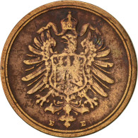 Monnaie, GERMANY - EMPIRE, Wilhelm I, Pfennig, 1889, Muldenhütten, TTB, Cuivre - 1 Pfennig