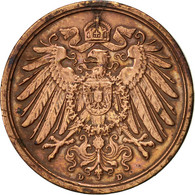 Monnaie, GERMANY - EMPIRE, Wilhelm II, 2 Pfennig, 1912, Munich, TTB, Cuivre - 2 Pfennig