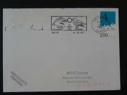 80 Somme Corbie Oiseau Bird Jumelage Pickering 1987 - Flamme Sur Lettre Postmark On Cover - Annullamenti & A. Meccaniche (pubblicitarie)