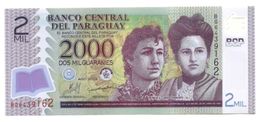 Paraguay - 2.000 Guaranies 2009    ++++++ - Paraguay