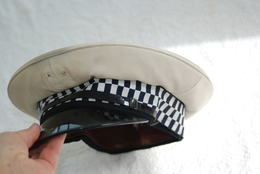 CASQUETTE DE TRAFFIC POLICE ECOSSE - Police & Gendarmerie