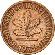Monnaie, République Fédérale Allemande, 2 Pfennig, 1973, Munich, TTB, Copper - 2 Pfennig