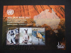 UN 2017. MELBOURNE 2017. 1 Stamp Of NY, GEN, VI In One Sheetlet  MNH **.  (E5-525) - Unused Stamps