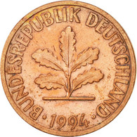 Monnaie, République Fédérale Allemande, 2 Pfennig, 1994, Berlin, TTB+, Copper - 2 Pfennig