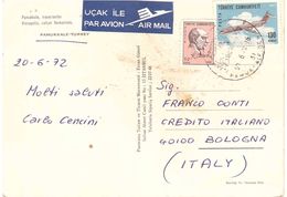 PAMUKKALE CART. X ITALY - Cartas & Documentos