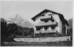 VÉROSSAZ → Chalet De Oeuvre St. Augustin, Fotokarte Ca.1950 - Vérossaz