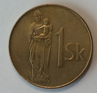 Slovaquie 1 Koruna 1993 - Eslovaquia