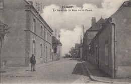 Flogny La Chapelle 89 - Haut De La Rue De La Poste - Editeur Besançon épicier - Flogny La Chapelle