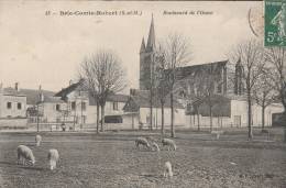 Brie Comte Robert - Boulevard De L'Ouest- Scan Recto-verso - Brie Comte Robert