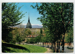 TORINO   SCORCIO  PANORAMICO  E  TORRE  ANTONELLIANA      (VIAGGIATA) - Mole Antonelliana