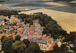 95-CHARS- VUE AERIENNE L'EGLISE ET LA MAISON DE REPOS - Chars