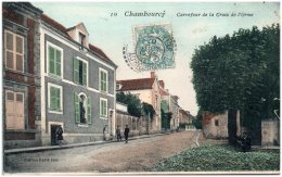 78 CHAMBOURCY - Carrefour De La Croix De L'Orme   (Recto/Verso) - Chambourcy