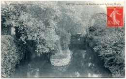 78 BEYNES - La Mauldre Au Pont Du Grand Moulin   (Recto/Verso) - Beynes