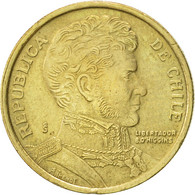 Monnaie, Chile, 10 Pesos, 2003, Santiago, SUP, Aluminum-Bronze, KM:228.2 - Chile