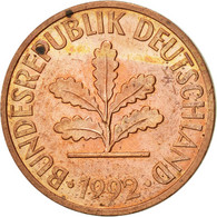 Monnaie, République Fédérale Allemande, 2 Pfennig, 1992, Munich, TTB+, Copper - 2 Pfennig