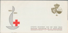 Belgique 1963 Nobel Red Cross Croix Rouge Carnet Du Feuillet Neerlandais Français MNH - Nobel Prize Laureates