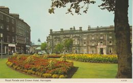 (UK407) HARROGATE. ROYAL PARADE AND CROWN HOTEL   ... UNUSED - Harrogate