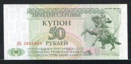 438-Transnistria Billet De 50 Roubles 1993 Ab385 Neuf - Other - Europe