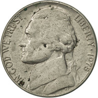 Monnaie, États-Unis, Jefferson Nickel, 5 Cents, 1978, U.S. Mint, Philadelphie - 1938-…: Jefferson