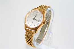 Watches : RODANEX  HAND WIND MEN - Gold Plated - 1980's  - Original  - Running - Excelent Condition - Horloge: Modern