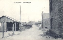 PAS DE CALAIS - 62 - CROISILLES - Rue De Moulin  - Animation - Croisilles