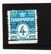 MAG1025  DÄNEMARK  1905/17  Michl  45 B Gez 14:14,5 Used / Gestempelt  ZÄHNUNG Siehe ABBILDUNG - Used Stamps