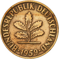 Monnaie, République Fédérale Allemande, 2 Pfennig, 1959, Stuttgart, TTB - 2 Pfennig