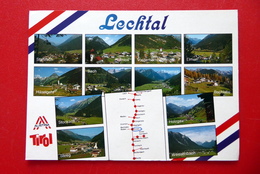 Lechtal - Alpental - Österreich - Tirol -  Lech - Lechtal