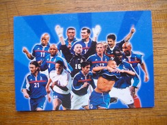 équipe De France 1998 " Championne Du Monde " - Sportsmen