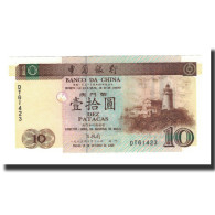 Billet, Macau, 10 Patacas, 1995-10-16, KM:90, NEUF - Macao