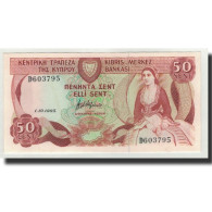 Billet, Chypre, 50 Cents, 1983-10-01, KM:49a, NEUF - Cyprus