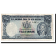 Billet, Nouvelle-Zélande, 5 Pounds, Undated 1940-1967, KM:160d, TTB - Nieuw-Zeeland