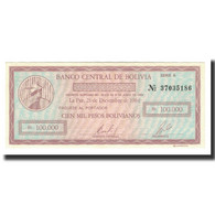 Billet, Bolivie, 100,000 Pesos Bolivianos, 1984-12-21, KM:188, NEUF - Bolivia