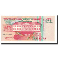 Billet, Surinam, 10 Gulden, 1991-07-09, KM:137a, NEUF - Surinam