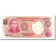 Billet, Philippines, 50 Piso, Undated (1969), KM:146b, NEUF - Philippines