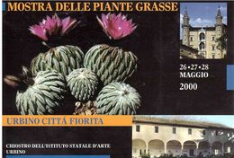 MOSTRA PIANTE GRASSE URBINO 26-27-28 MAGGIO 2000 - Cactus