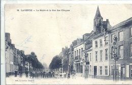 PAS DE CALAIS - 62 - LAVENTIE - La Mairie Et La Rue Des Clinques - Laventie