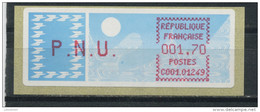 FRANCE -TIMBRES DE DISTRIBUTEUR LSA TYPE A-  PNU 1,70 MIRIBEL   (C001 01249)-  N° Yvert 88** - 1985 « Carrier » Papier