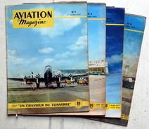 Lot De 13 Revues Aviation Magazine N° 5,6,7,8,19,25,26,27 (spécial Salon), 28,29,30,31 Et 79. Etat Très Correct. - Luchtvaart