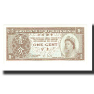 Billet, Hong Kong, 1 Cent, Undated (1961-95), KM:325d, NEUF - Hong Kong