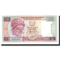 Billet, Chypre, 5 Pounds, 2003-09-01, KM:61b, NEUF - Chypre