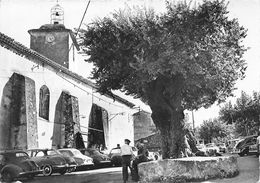 83-RAMATUELLE- LA PLACE DE L'ORMEAU ET LE CLOCHER - Ramatuelle