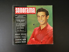 SONORAMA N° 22 SEPTEMBRE 1960 GILBERT BECAUD EDITH PIAF - Formats Spéciaux
