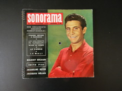 SONORAMA N° 22 SEPTEMBRE 1960 GILBERT BECAUD EDITH PIAF - Spezialformate