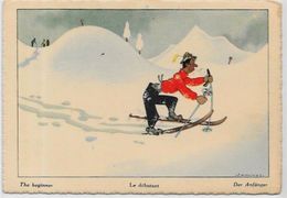 CPSM Sports D'hiver Illustrateur SAMIVEL Non Circulé EFPE Chambéry 1 - Samivel