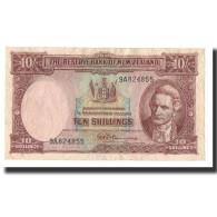 Billet, Nouvelle-Zélande, 10 Shillings, Undated 1940-1967, KM:158d, TTB+ - Nueva Zelandía