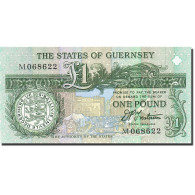 Billet, Guernsey, 1 Pound, 1990-1991, Undated (1991), KM:52b, NEUF - Guernesey