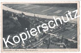 Gemünden Am Main Vom Flugzeug Aus 1936 (z5420) - Gemünden