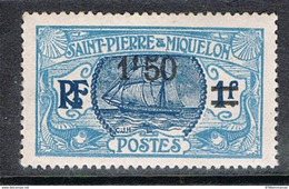 SAINT-PIERRE-ET-MIQUELON N°125 NSG - Unused Stamps